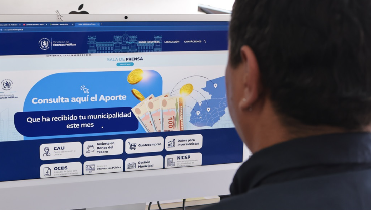 Minfin renueva su portal web para fortalecer transparencia y rendición de cuentas