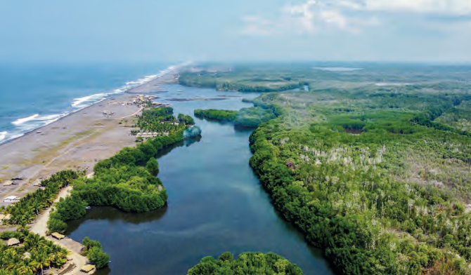 Reserva natural privada La Chorrera – Manchón Guamuchal./Foto: Conap.