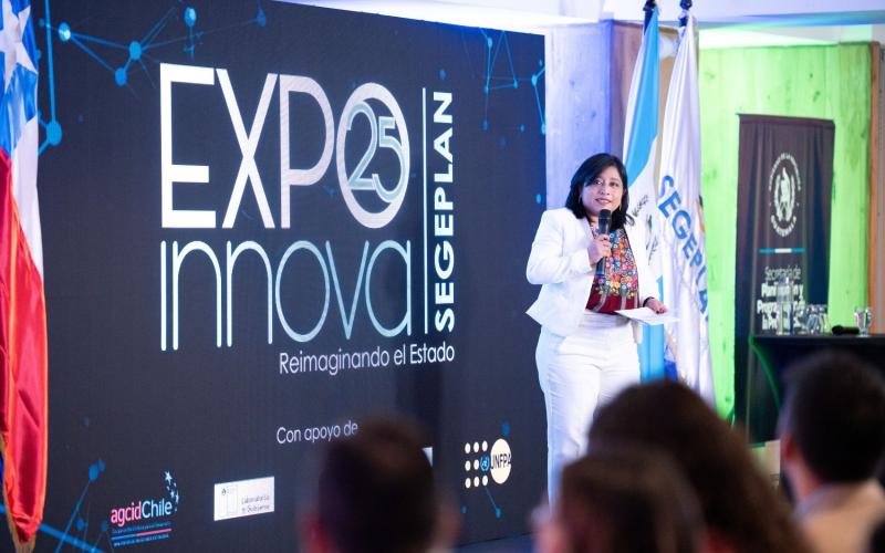 Uno de los logros de Segeplan en 2025 es el desarrollo de Expo Innova, un espacio para promover la innovación en el sector publico.