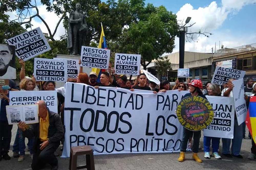 Al menos 444 presos políticos han sido excarcelados en Venezuela, según la ONG Foro Penal