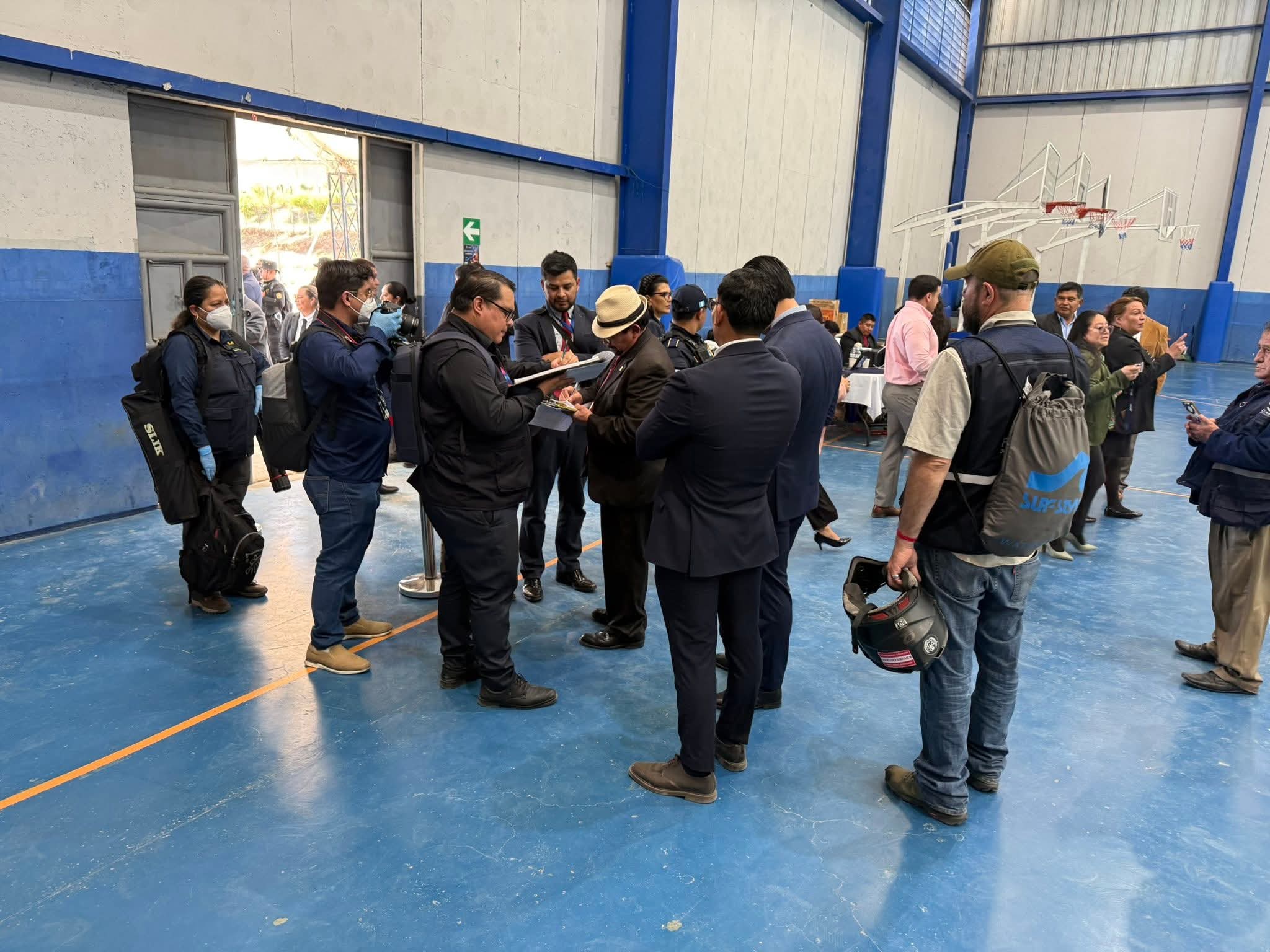 MP realiza operativos en sedes de votación del CANG