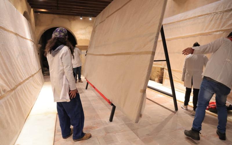 Trasladan cuatro obras del Museo de Arte Colonial./Foto: MCD.