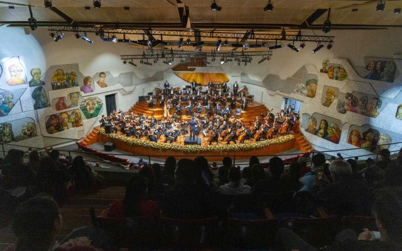 Homenaje musical por el terremoto de 1976./Foto: MCD.