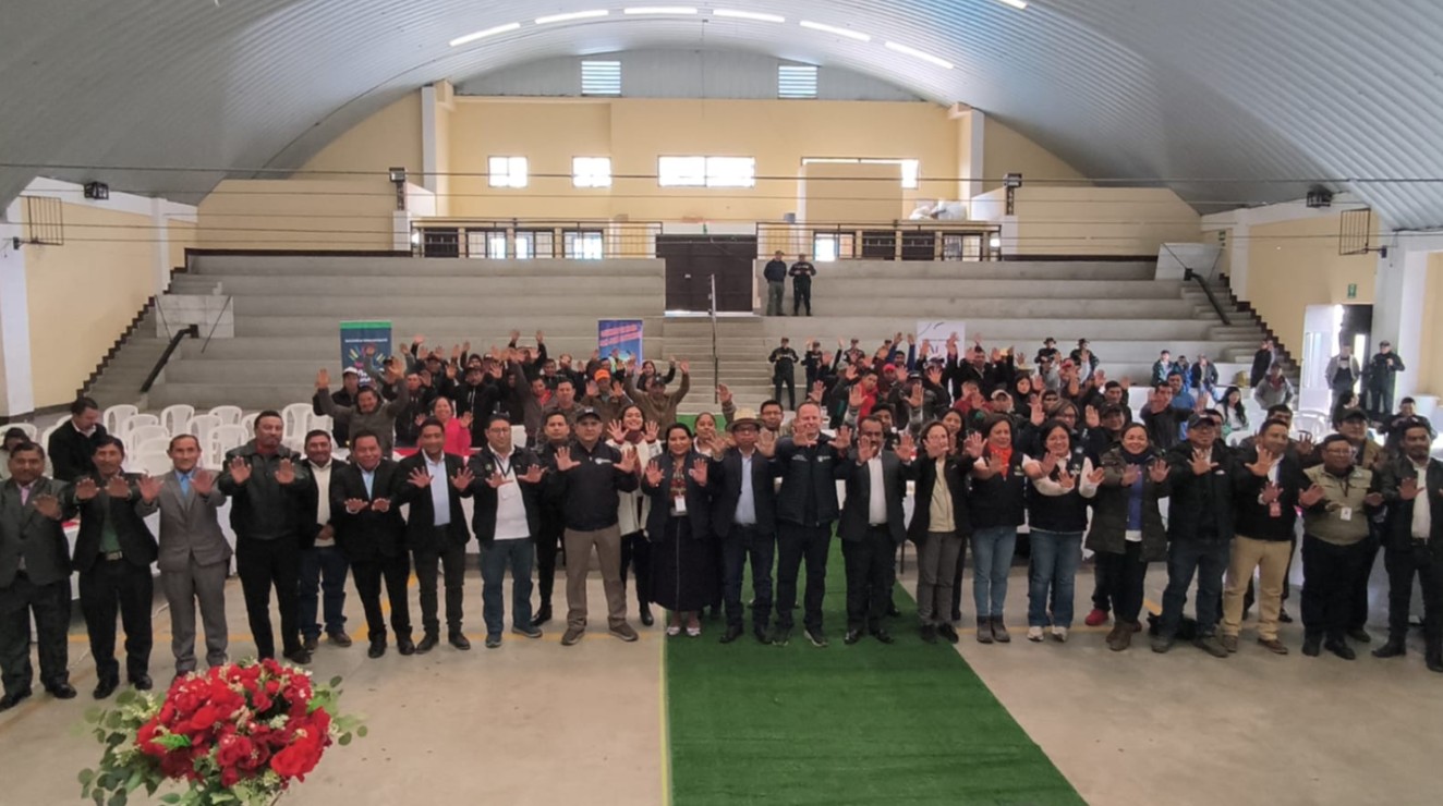 Lanzan iniciativa intersectorial Mano a Mano en San José Ojetenam, San Marcos