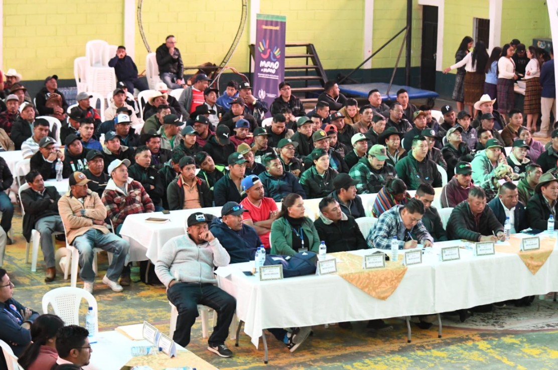 Presentan iniciativa intersectorial Mano a Mano en San Pedro Soloma, Huehuetenango