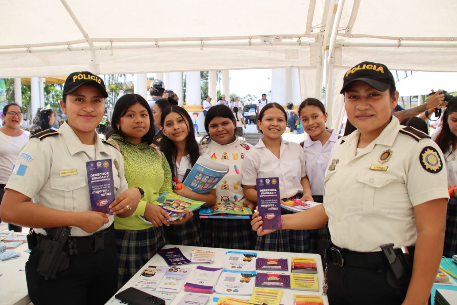 PNC promueve derechos de la niñez y prevención de violencia en Escuintla