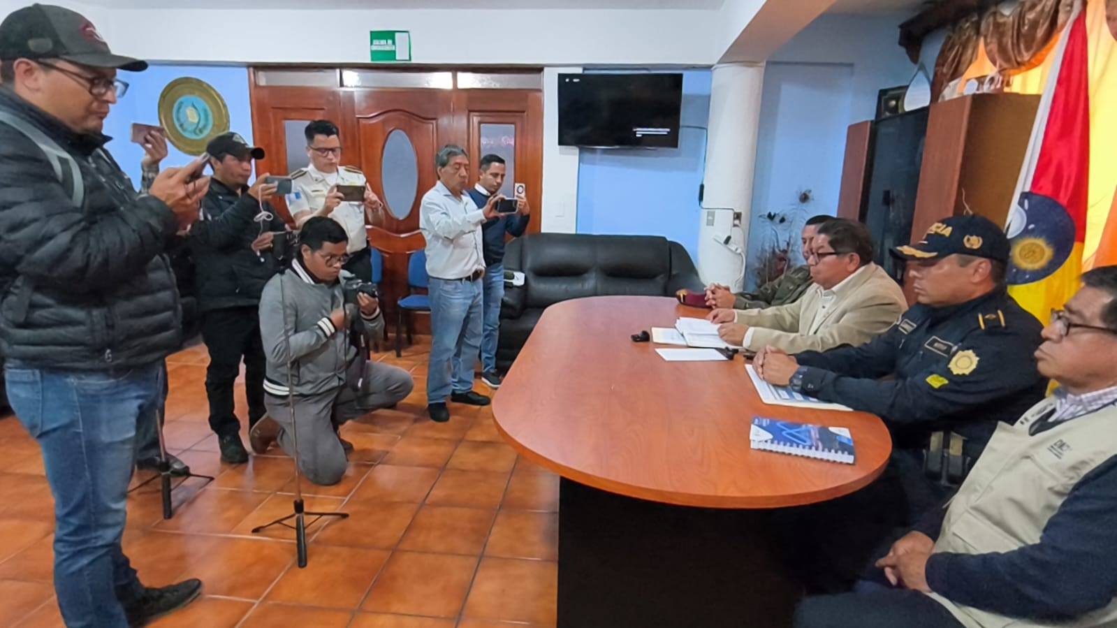 Refuerzan acciones de seguridad bajo el nuevo estado de prevención en San Marcos