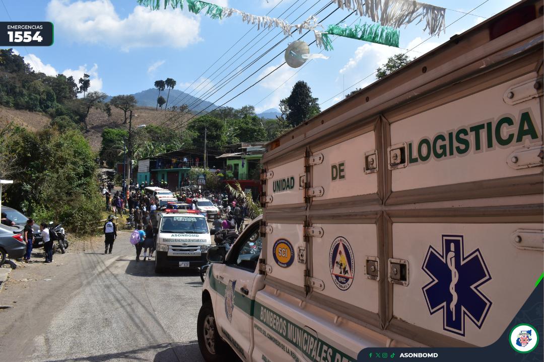Salud informa que hospitales nacionales brindan atención a heridos en accidente Amatitlán