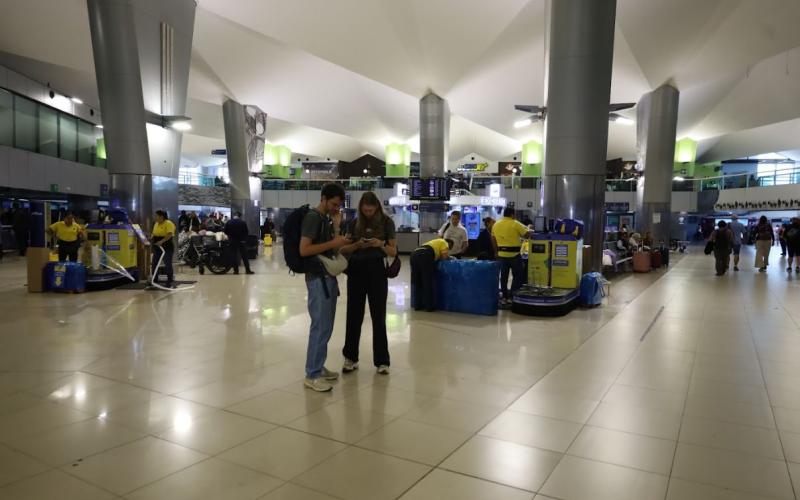 Aeropuerto La Aurora se prepara para la Semana Santa./Foto: DGAC.