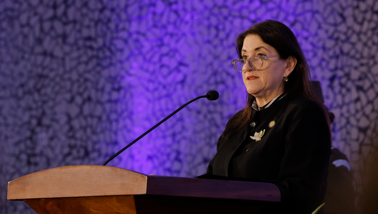 Ministra de Cultura y Deportes, Liwy Grazioso. / Foto: Gobierno de Guatemala.