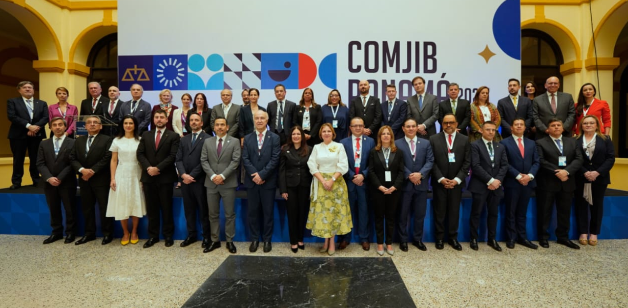 Ministro Marco Antonio Villeda participa en foro iberoamericano para fortalecer políticas de justicia. / Foto: Mingob