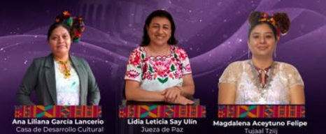 Comunidad lingüística sakapulteka promueve el diálogo en el idioma./Foto: ALMG.