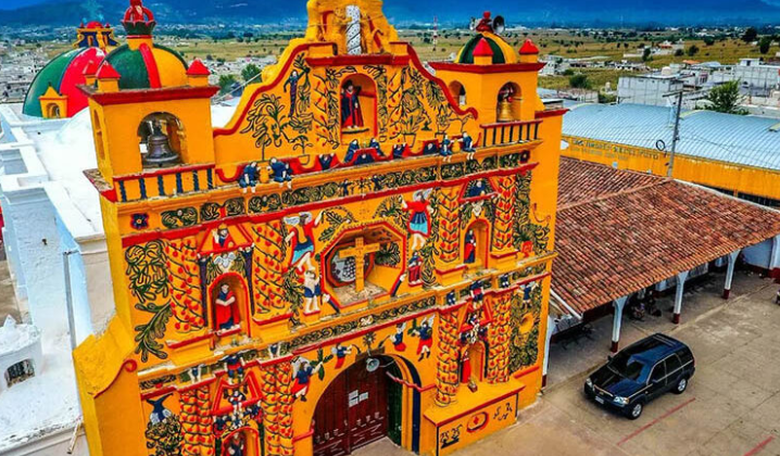 Ministerio de Cultura denuncia intervenciones no autorizadas en el templo de San Andrés Xecul