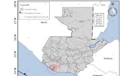 Sismo de magnitud 5.3 sacude el territorio nacional la noche de este domingo
