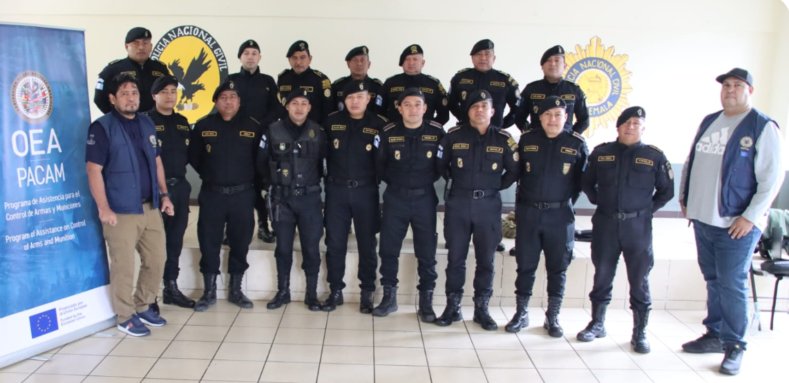 Capacitaciones fortalecen conocimientos en armas y municiones