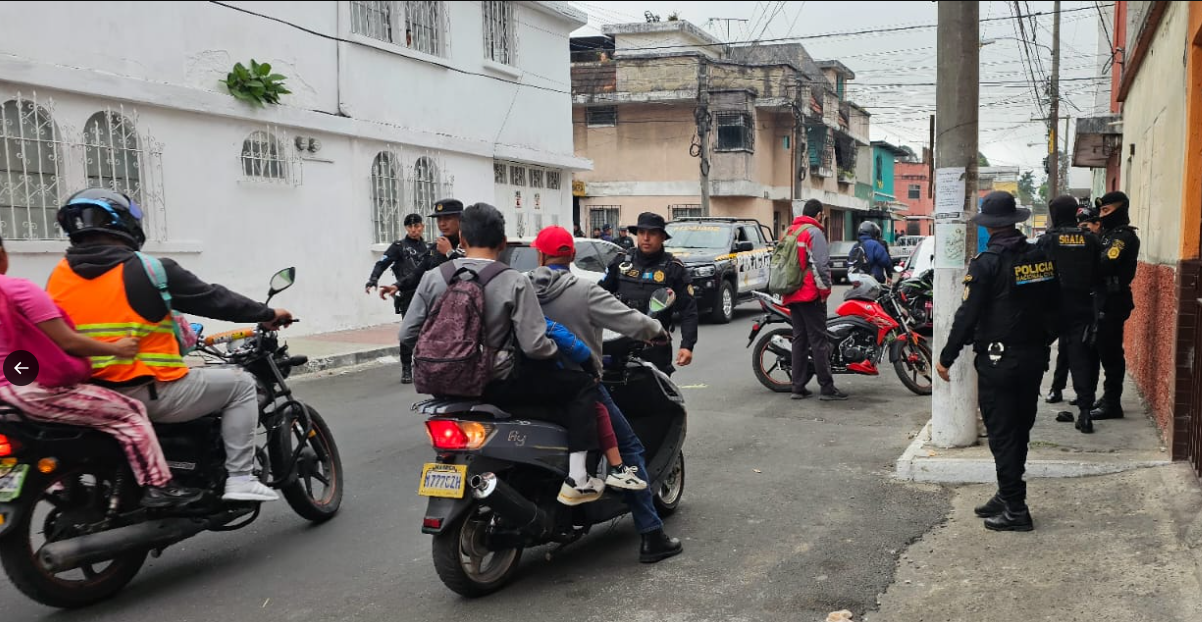 PNC mantiene operativos de seguridad en el Barrio El Gallito