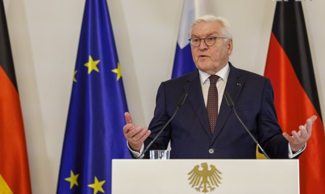El presidente alemán, Frank-Walter Steinmeier. Foto EFE/EPA