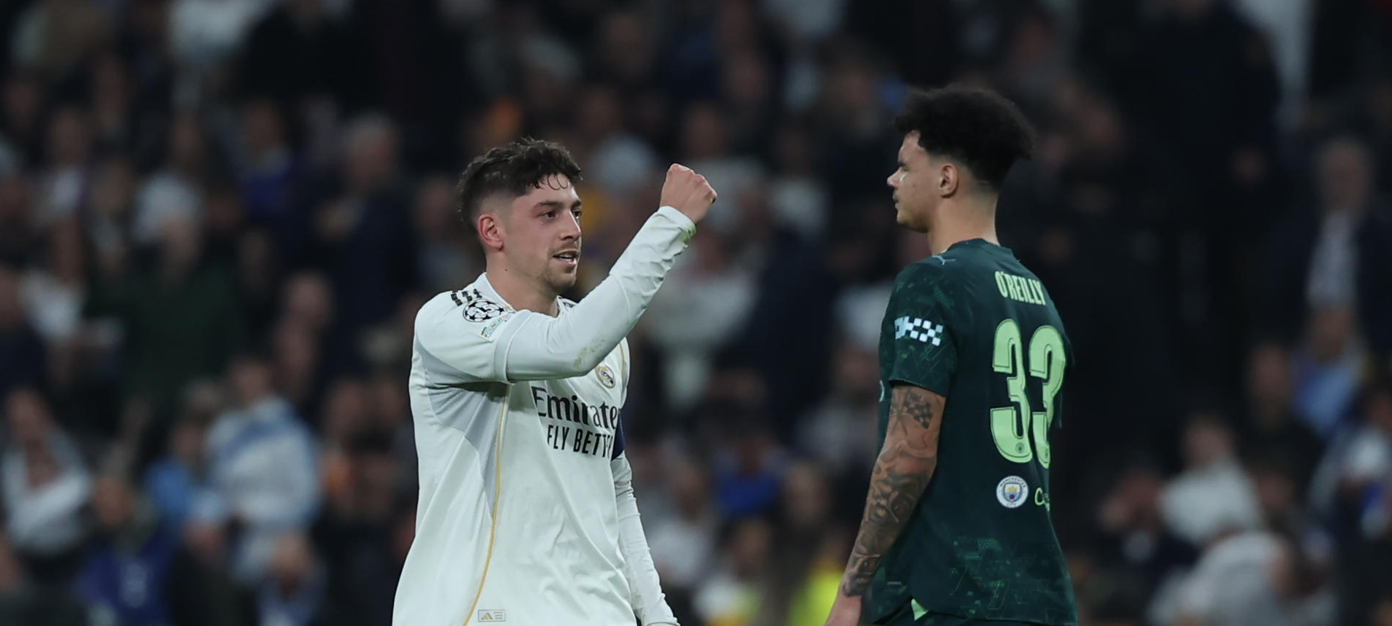 De la mano de Valverde el Real Madrid deja al borde del KO al Manchester City