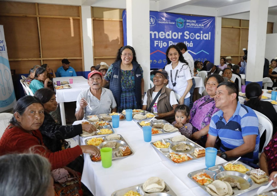 Mides habilita comedor social fijo en Purulhá, Baja Verapaz