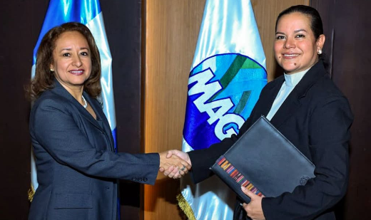 Asume nueva viceministra del VISAN MAGA./Foto: MAGA.