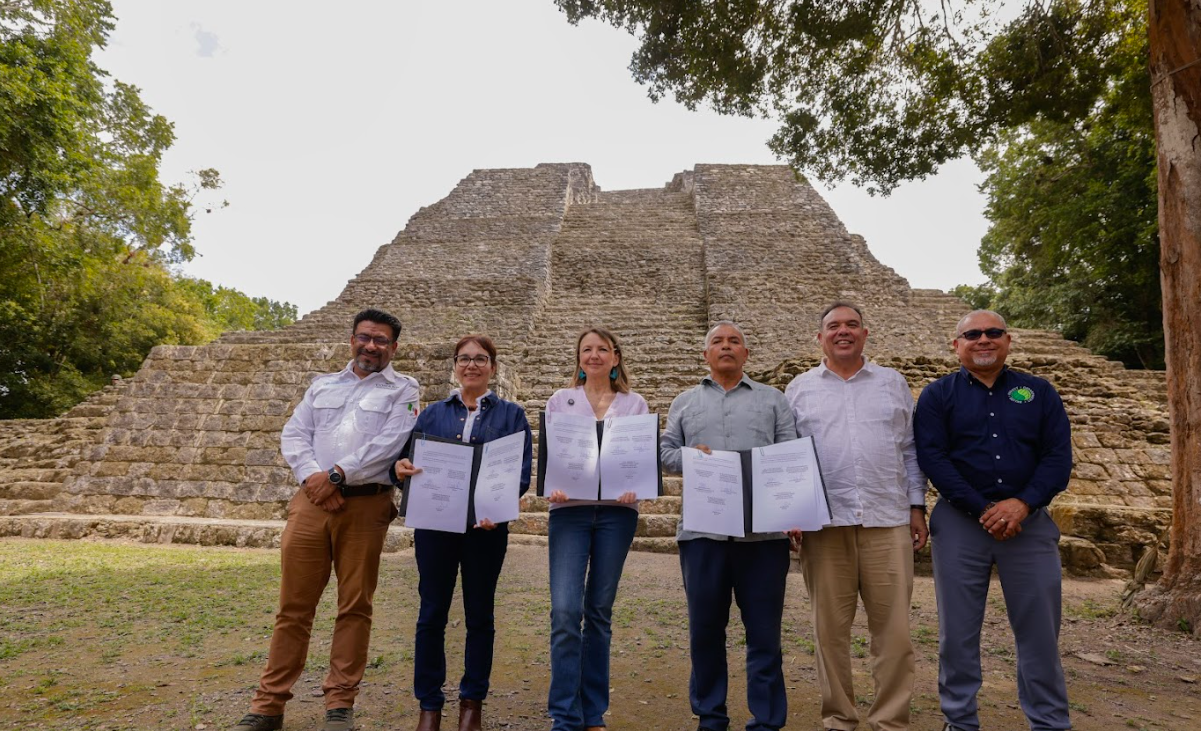 Guatemala, México y Belice firman memorándum de entendimiento trilateral a favor del Corredor Biocultural de la Gran Selva Maya