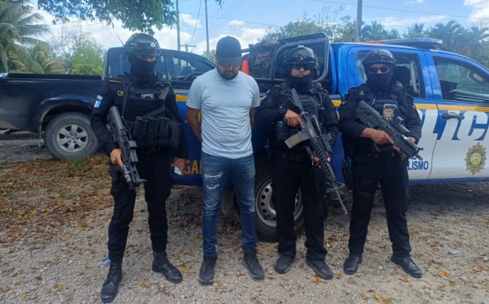 Capturan en Petén a extraditable requerido por EE. UU. por narcotráfico