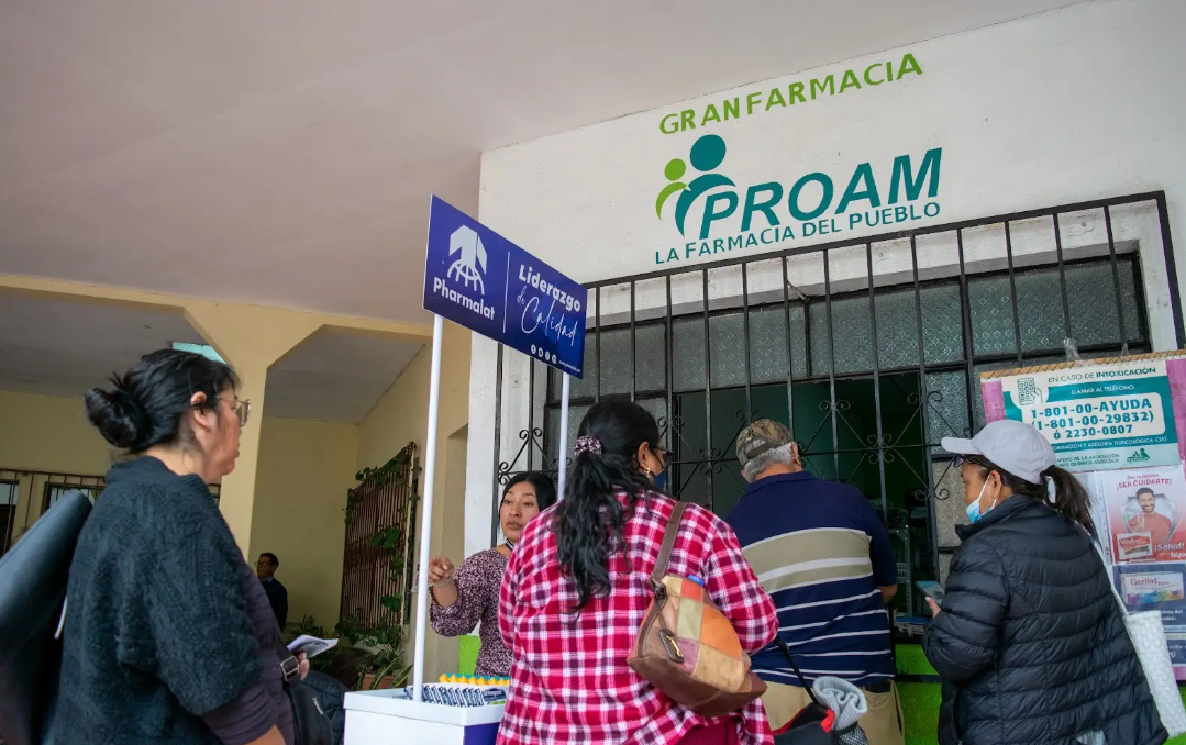 Farmacias PROAM llegan a 214 en todo el país brindando medicamentos a bajo costo. (Foto: MSPAS)
