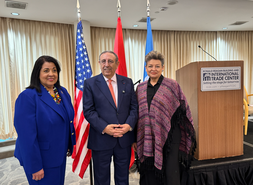 Primera dama Lucrecia Peinado destaca el valor de la diplomacia blanda./Foto: Gobierno de Guatemala.