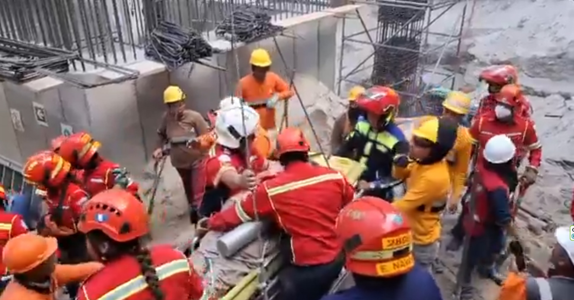 Mintrab inspecciona obra tras accidente laboral en la zona 14