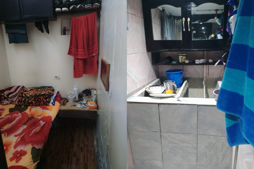 Así se encuentra el lugar donde se encuentra el privado de libertad Luis Joel Ángel Castillo, en la granja penal Pavón.