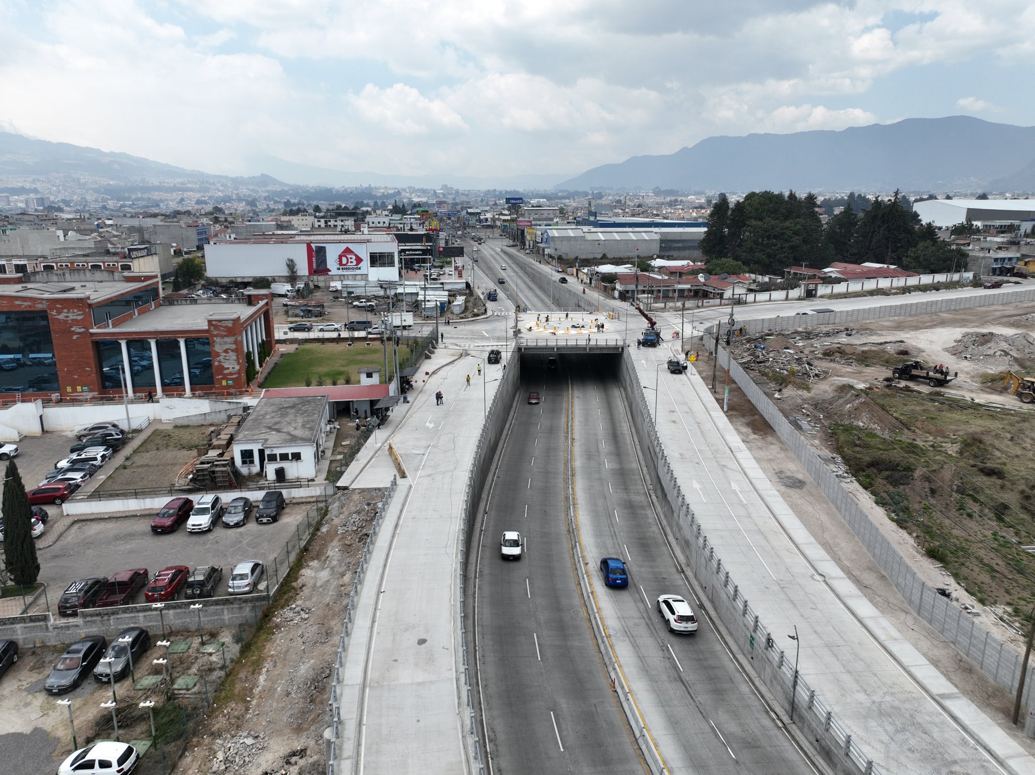 Paso a desnivel en Quetzaltenango beneficiará a más de 37 mil conductores diarios