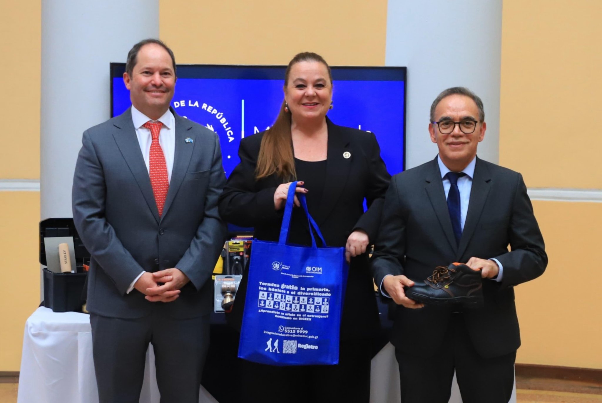 Mineduc fortalece certificación de competencias para migrantes retornados. (Foto: Mineduc)