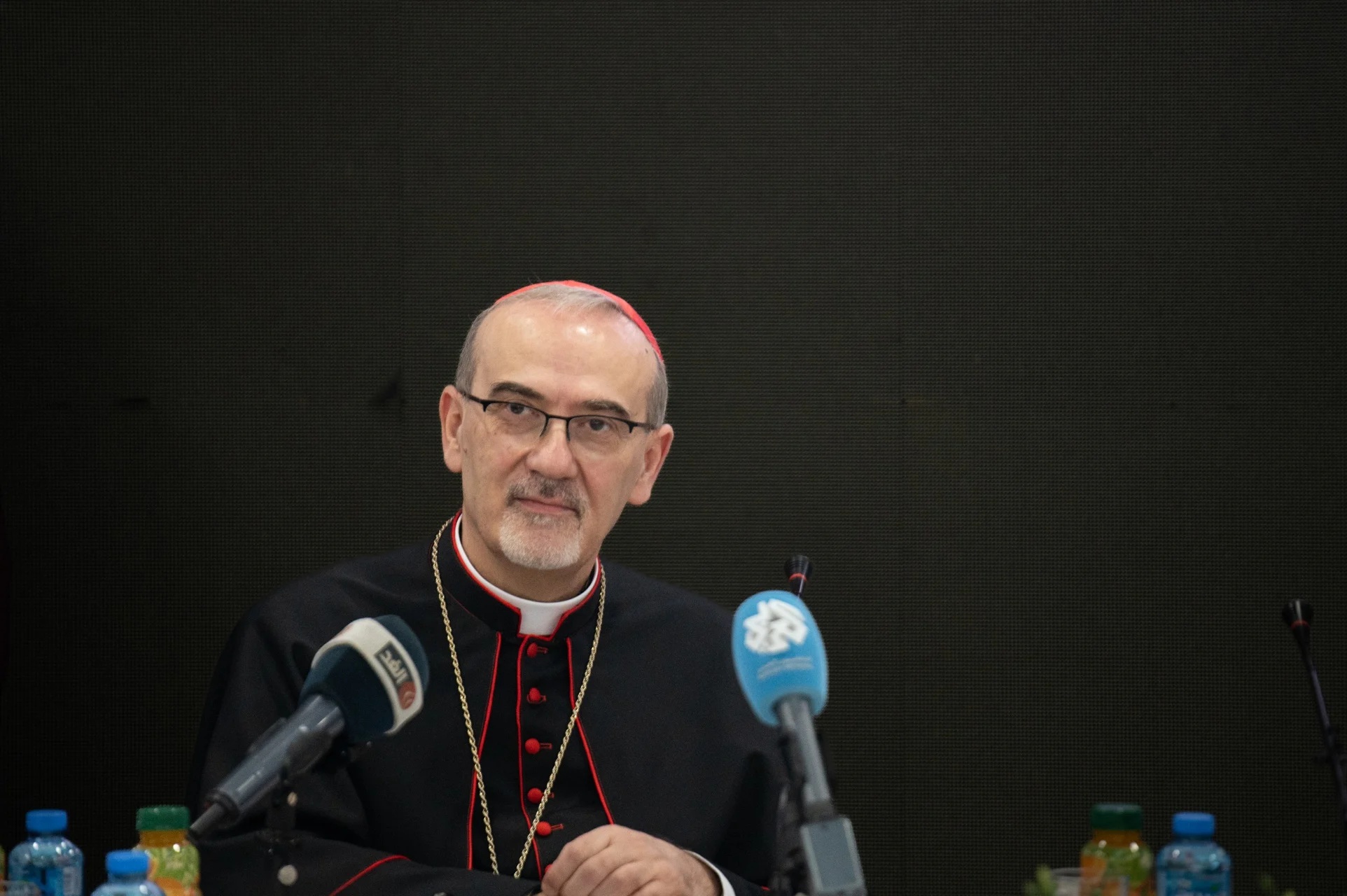 Cardenal Pierbattista Pizzaballa, patriarca latino en Jerusalen.