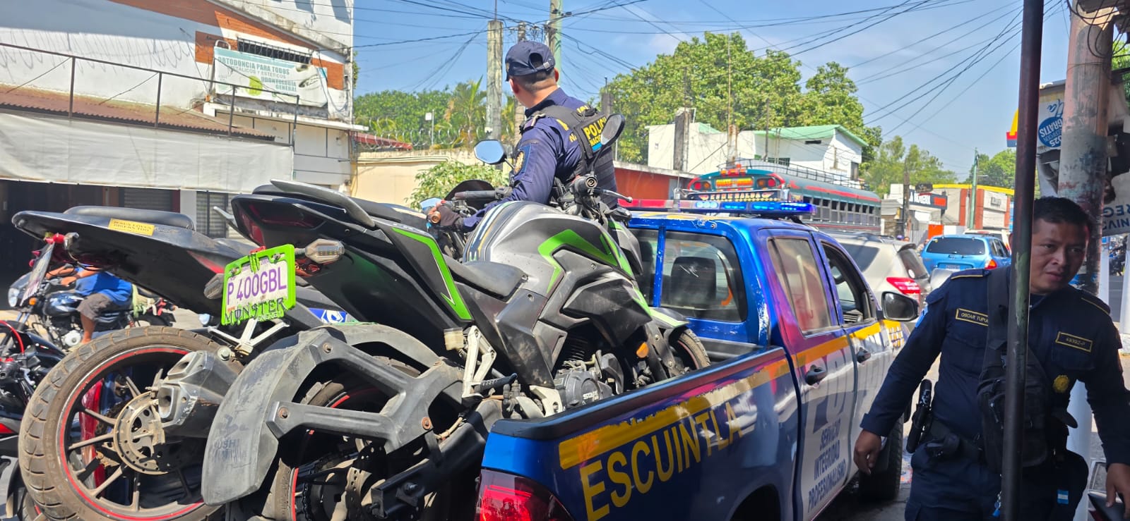 PNC ha consignado más de 6 mil motocicletas en los primeros dos meses del año