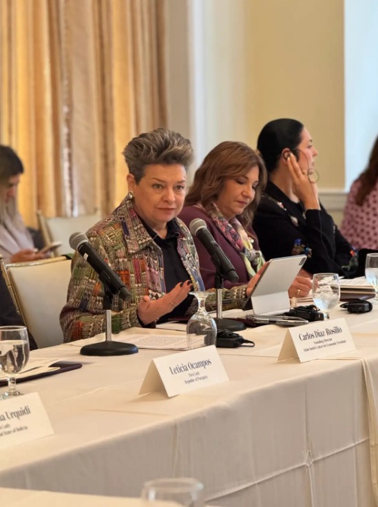 Primera dama de la Nación, doctora Lucrecia Peinado. / Foto: Gobierno de Guatemala.