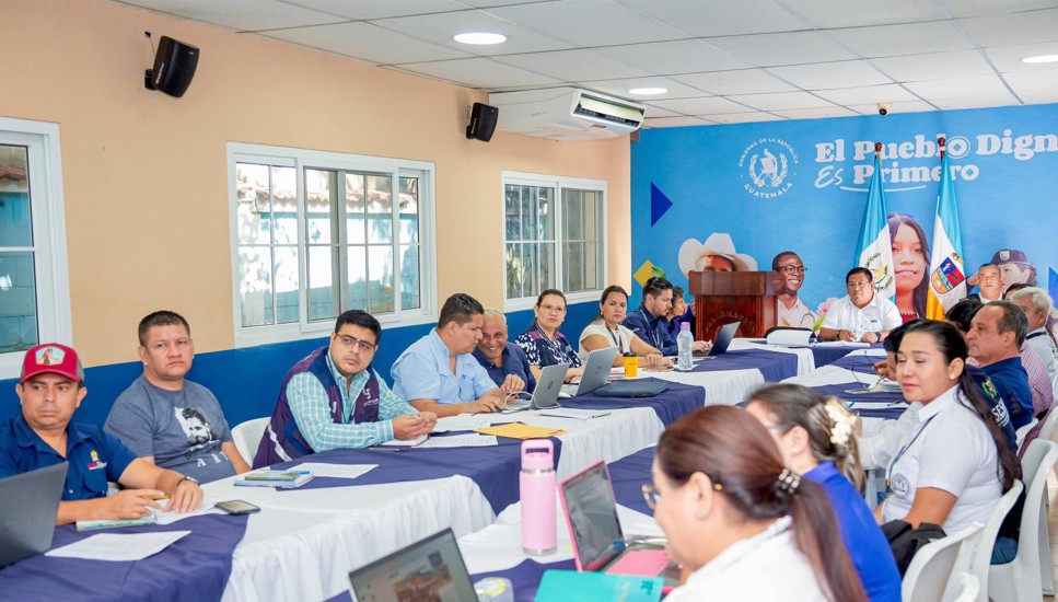 Codesan y mesa técnica fortalece iniciativa interinstitucional Mano a Mano en Chiquimula