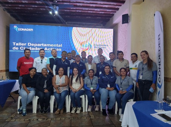 Municipalidades de Retalhuleu reciben capacitación sobre “Ciudades Activas”