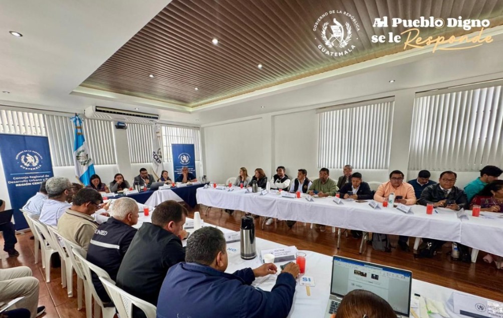 Reunión del Coredur Región Central fortalece la planificación estratégica en Escuintla