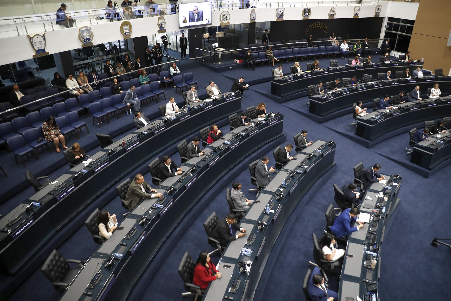 Congreso de El Salvador aprueba reforma constitucional sobre la cadena perpetua. / Foto: EFE.