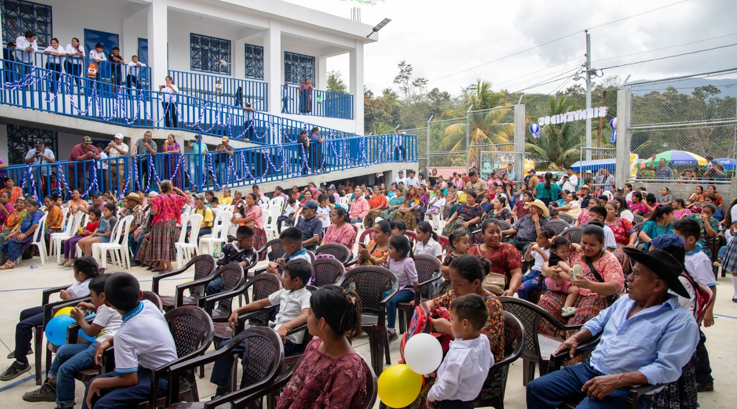 Proyecto educativo fortalece la infraestructura escolar en Tucurú, Alta Verapaz