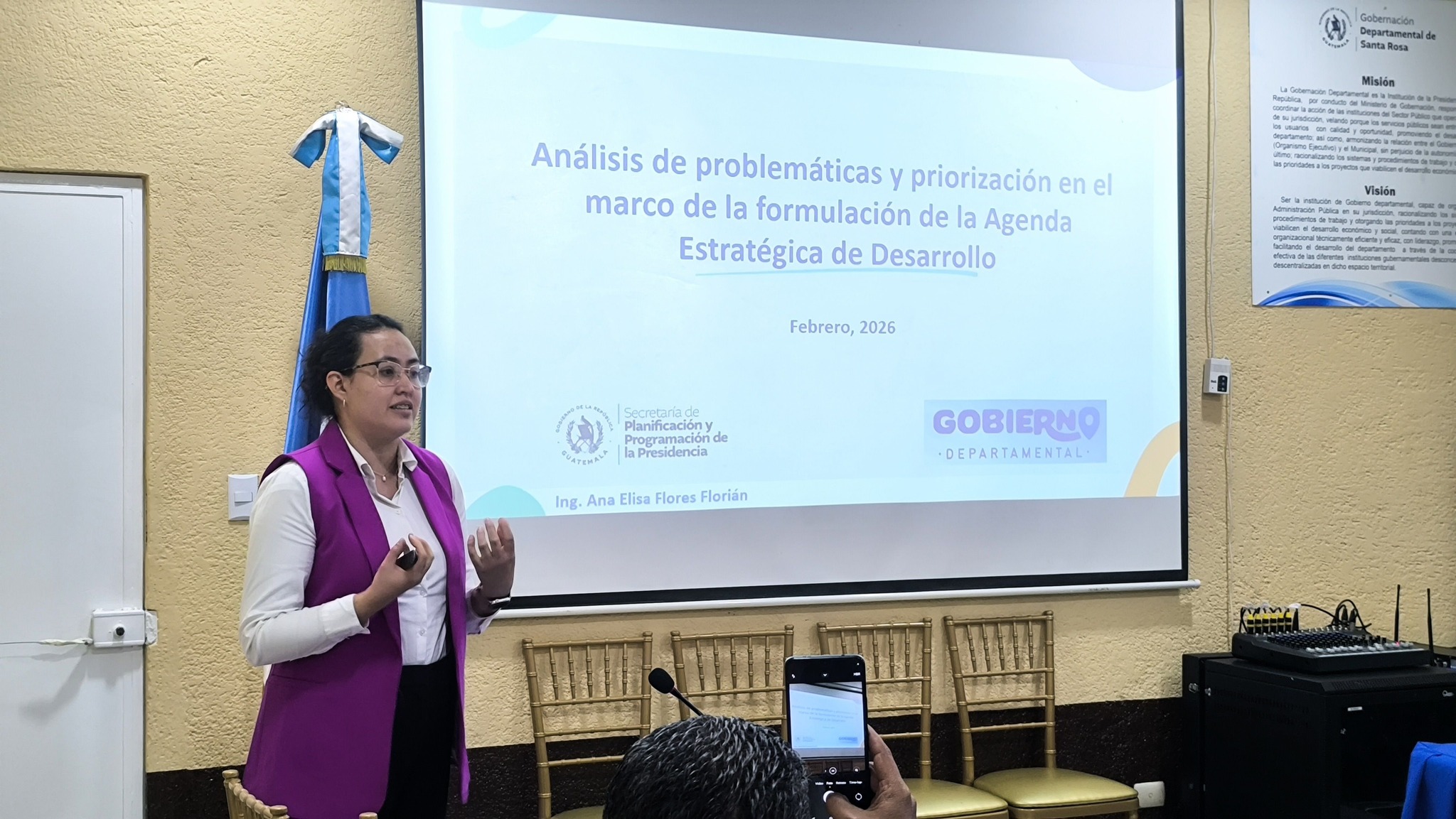 Avanzan acciones en el marco del Gobierno Departamental de Santa Rosa