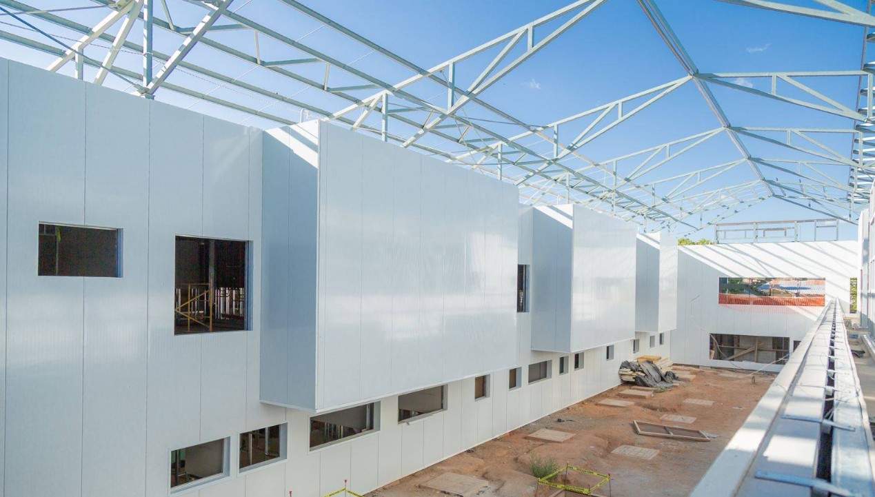 Avanzan trabajos en el nuevo Hospital de Chiquimula