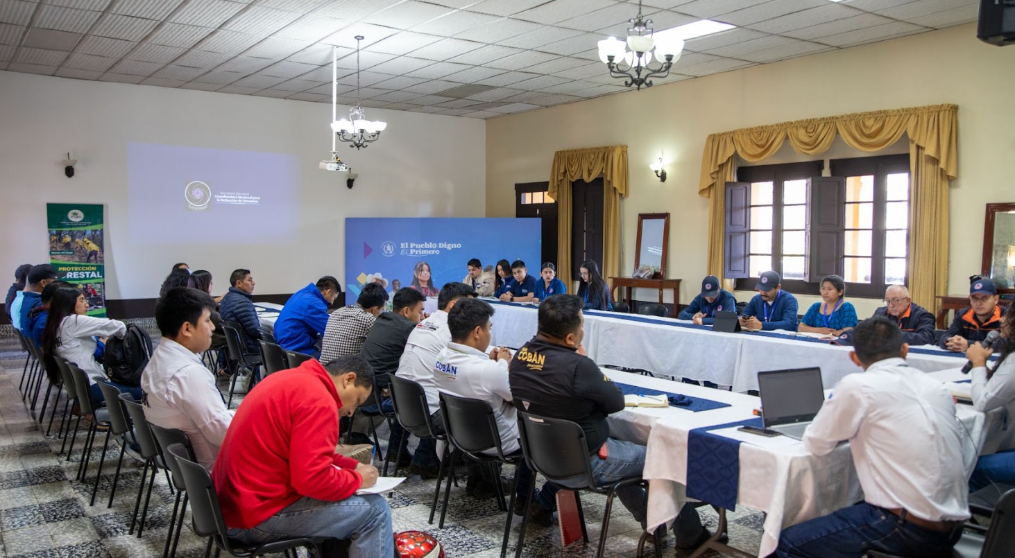 Socializan plan de acción departamental para la temporada de incendios 2026 en Alta Verapaz