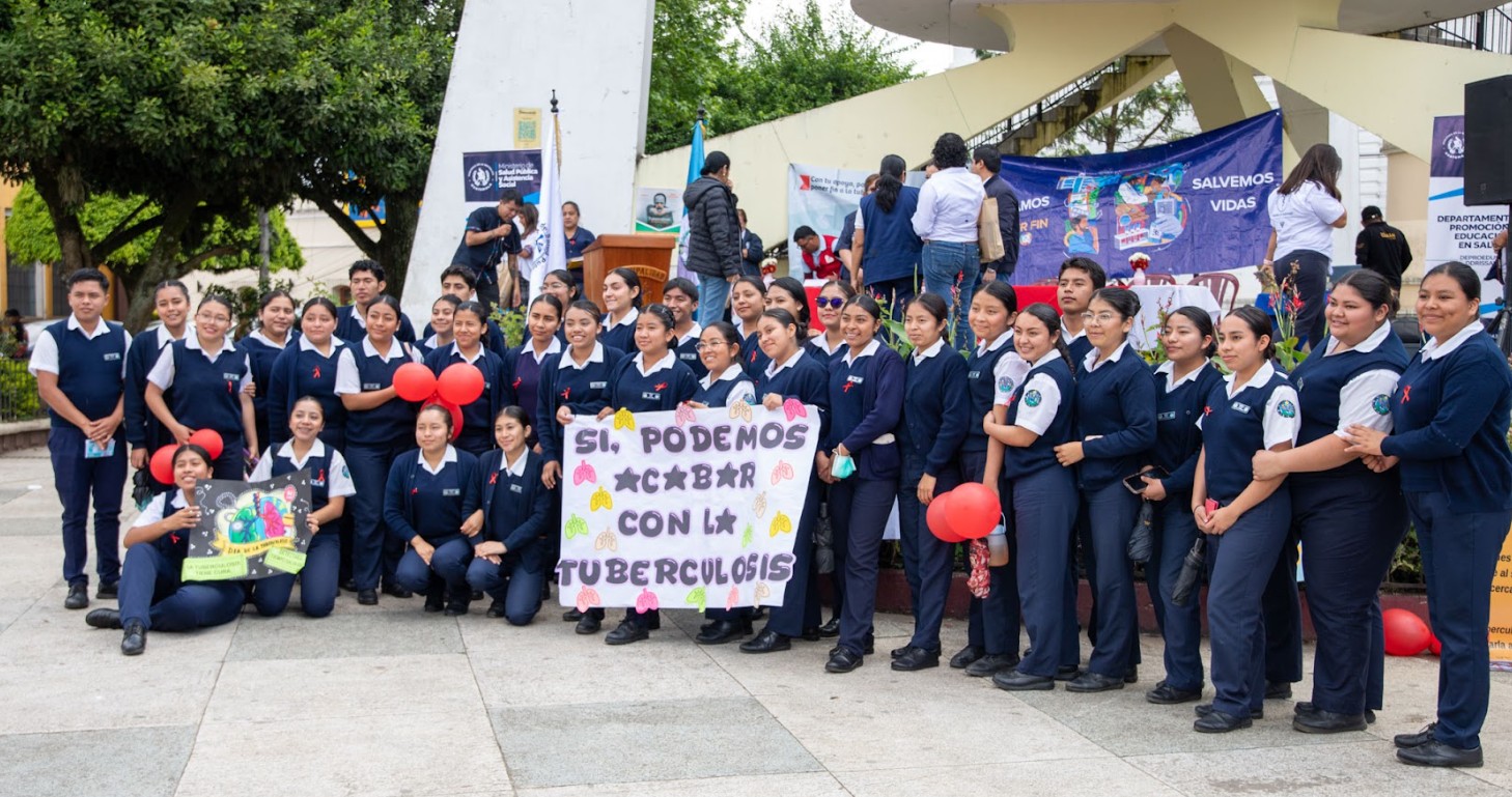Alta Verapaz promueve la prevención en el marco del Día Mundial de la Tuberculosis