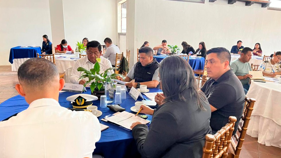 Gobernador de Baja Verapaz participa en el taller sobre seguridad territorial