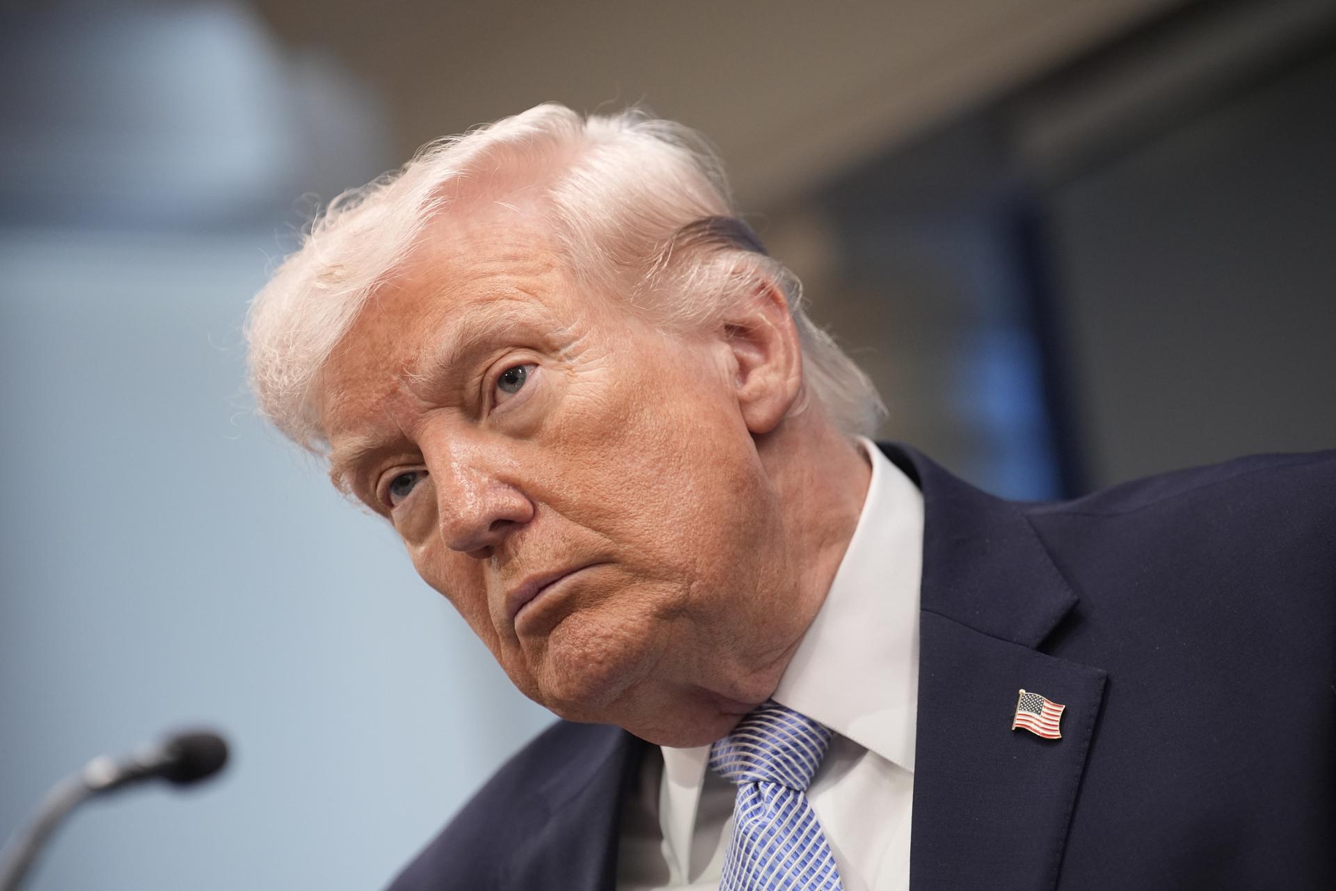 Presidente de Estados Unidos, Donald Trump. / Foto: EFE.