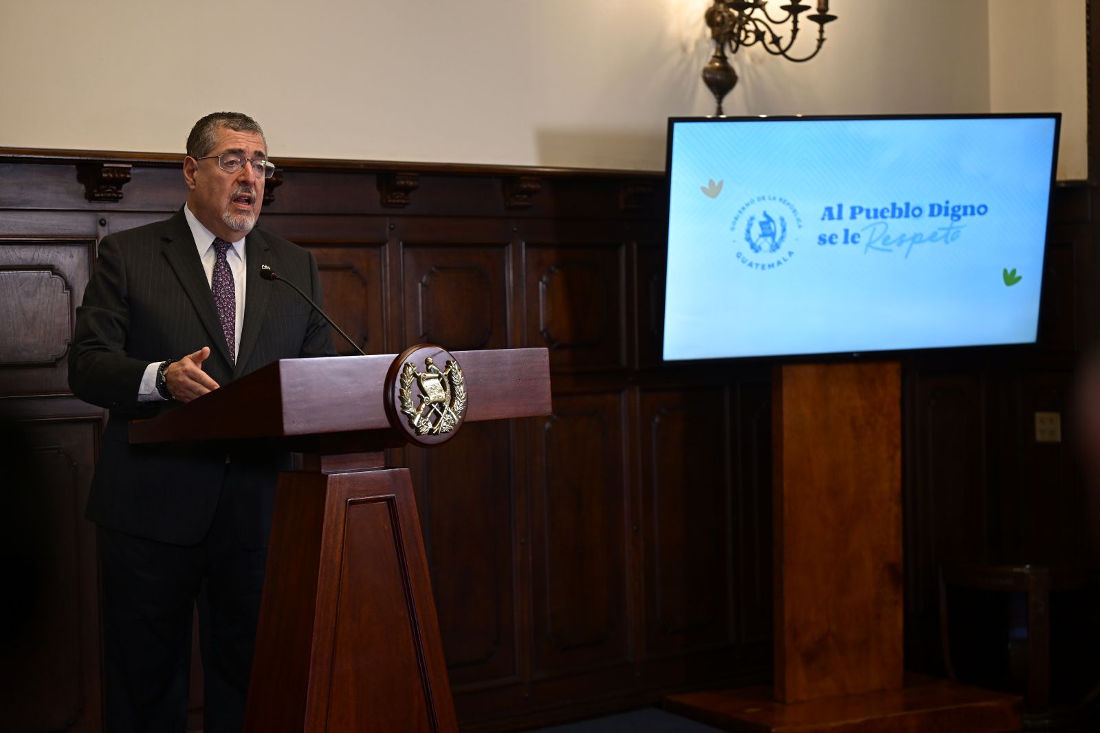 El presidente Bernardo Arévalo se refiere a la elección de fiscal general e importancia de la nueva CC.
