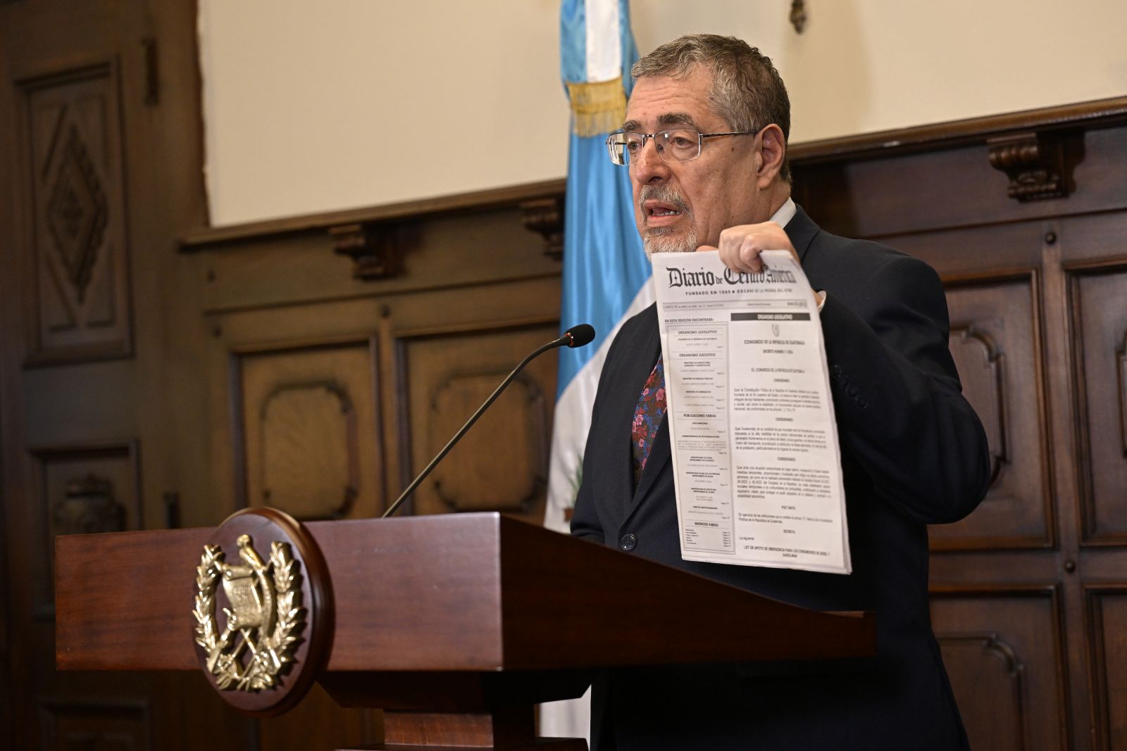 El presidente Bernardo Arévlo destaca la importancia del subsidio para la economía de los guatemaltecos.