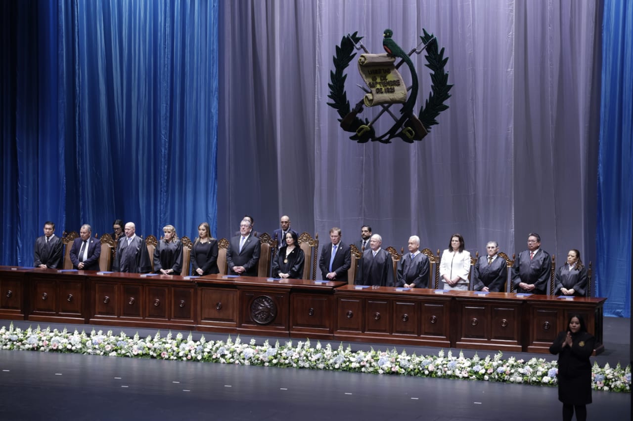 Asumen magistrados de la Corte de Constitucionalidad para el período 2026-2031