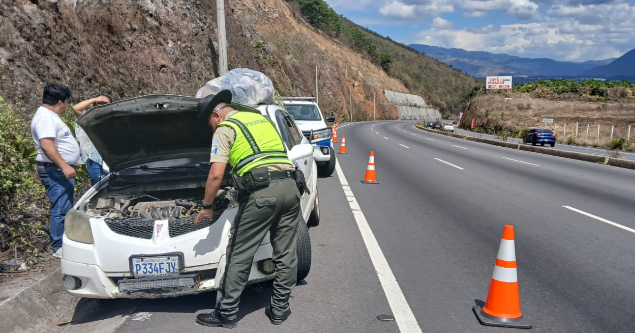 Provial brinda asistencia ante accidentes de tránsito en distintas rutas del país./Foto: Provial.